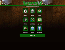 Tablet Screenshot of grimmersservice.com